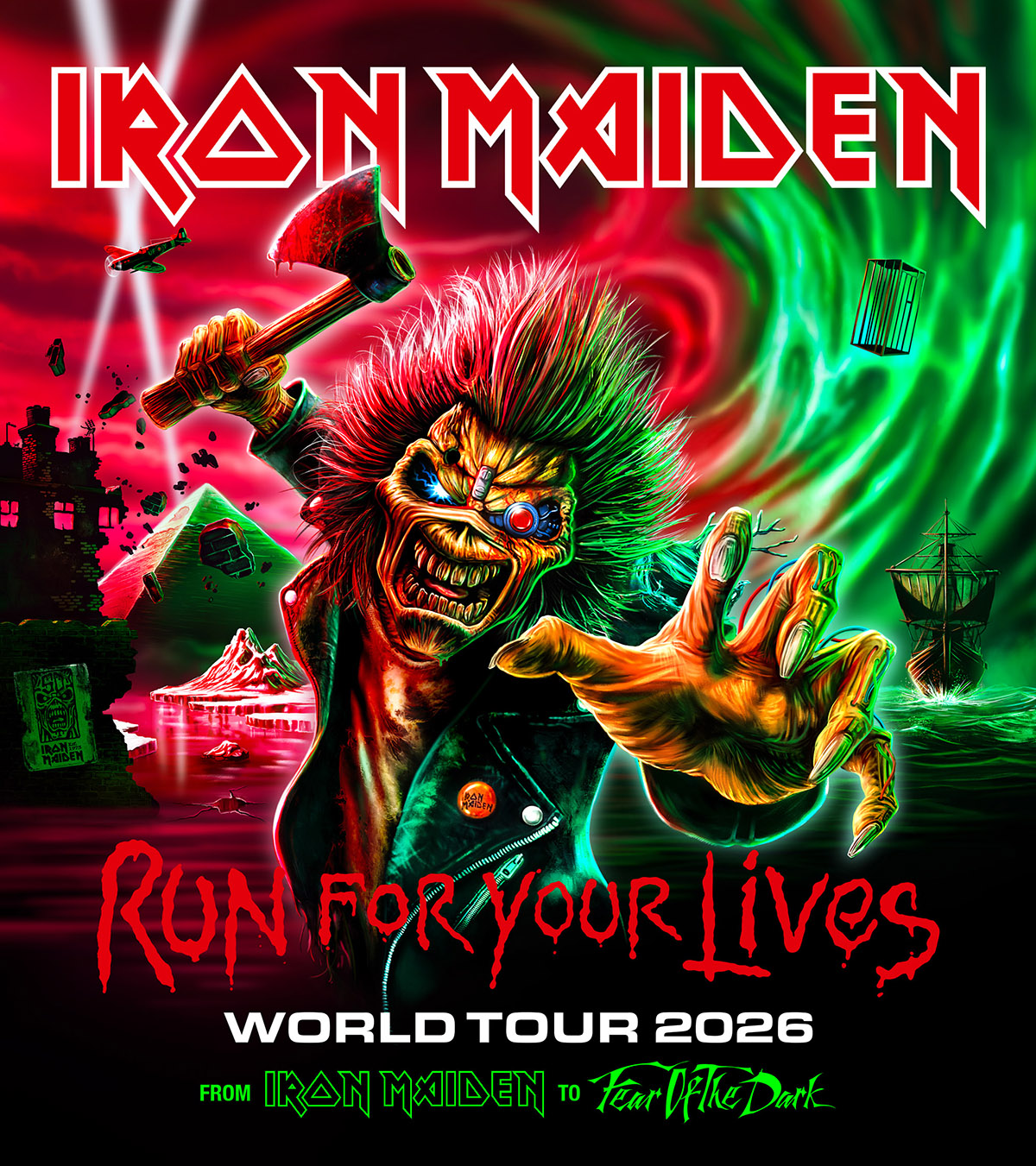 The Run For Your Lives World Tour Returns to Europe