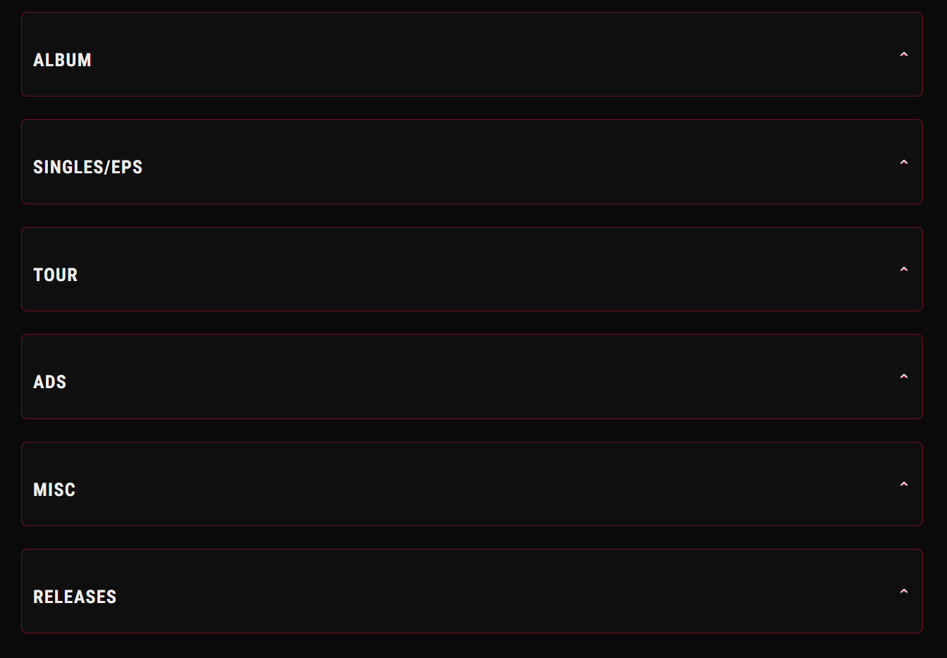 IronmaidenEddie.com Sections