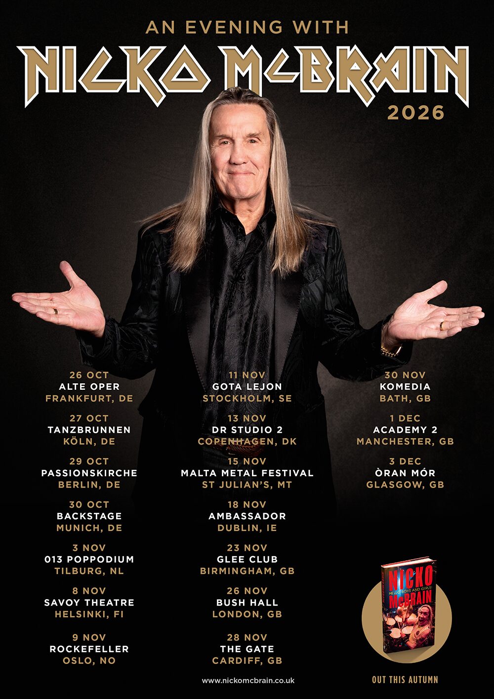 An Evening With Nicko McBrain